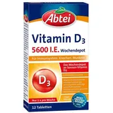 Perrigo Deutschland GmbH Abtei Vitamin D3 Wochendepot