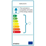 Opviq Wandleuchte Cut gold schwarz Metall, B/H/T/L/D: ca. 12x30x12x8x8 cm G9 2 Brennstellen / gold, schwarz