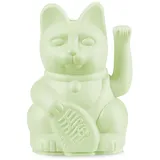 Donkey Winkekatze "Lucky Cat" in Grün - (H)10 cm