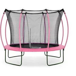 Plum Springsafe Trampolin Colours 305 cm mit Sicherheitsnetz, pink One Size