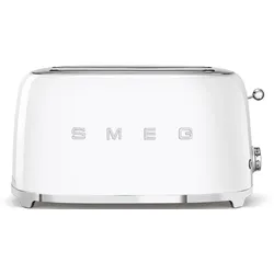 SMEG TSF02WHEU, 4 Scheibe(n), Weiß, Stahl, Kunststoff, Tasten, Niveau, Drehregle