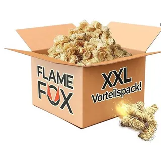 flame fox Anzündwolle Kaminanzünder Brennwolle in versch. Größen