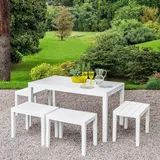 Dmora Sanremo Set 5-tlg. Weiß