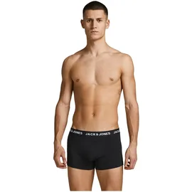 JACK & JONES JACHUEY TRUNKS Schwarz/Rot/Blau/Petrol XL 10er Pack