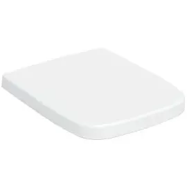 Geberit Renova Plan WC-Sitz eckiges Design, Befestigung von oben, Absenkautomatik