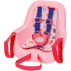 BABY BORN Puppenfahrradsitz bunt rosa