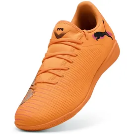 Puma Future 8 Play Hallenschuhe Herren Heat Fire/Puma Black/Ravish 41