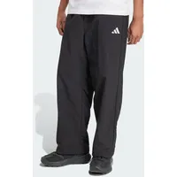 adidas Essential Small Logo Woven Open Hem Hose Schwarz/Weiß XL