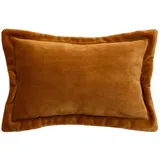 Atmosphera Créateur d'intérieur Kissen Flanell Cuddly 30 x 50 cm Beige