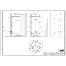 Reflex Pufferspeicher Heat HF 1000 l