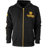 FORSBERG Skallson Zip Hoodie / schwarz/bronze / S