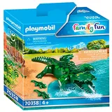 Playmobil Family Fun Alligator mit Babys 70358