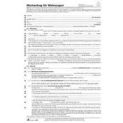 Rnk Verlag RNK Mietvertrag 525 Wohnung DIN A4 6Blatt