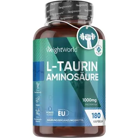 WeightWorld L Taurin 1000 mg Kapseln 180 St