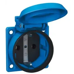 ABL Sursum 1561050, CEE 7/3, CEE 7/4, 2P+E, Blau, Kunststoff, IP54