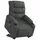 vidaXL Massagesessel mit Aufstehhilfe Dunkelgrau Stoff 93 x 99,5 x 93 cm Grau