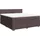 vidaXL Boxspringbett 180 x 200 cm Dunkelbraun