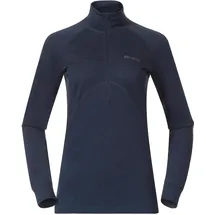 Bergans Inner:Pure Merino Half Zip Longsleeve Blau S