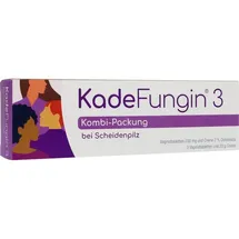 KadeFungin 3 Kombi-Packung bei Scheidenpilz