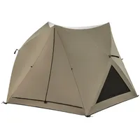 Homasis COSTWAY Pop Up Zelt für 4-6 Personen, Campingzelt