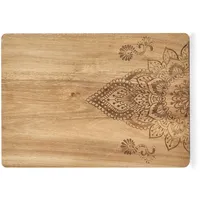 Zeller Schneidebrett-Set Holz 1 40 x 29 x 1,5 cm Beige