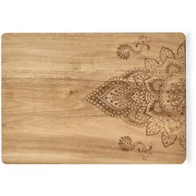 Zeller Schneidebrett-Set Holz 1 40 x 29 x 1,5 cm Beige