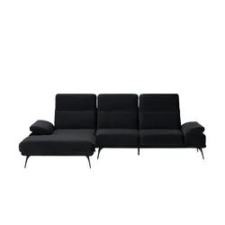 switch Ecksofa  Monte Carlo , schwarz , Maße (cm): B: 297 H: 103 T: 169