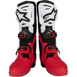 Alpinestars Tech 10 Enduro Hellrot/Schwarz/Weiß 45,5