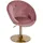 Wohnling Cocktailsessel WL6.300 Samt 67 x 100 x 62 cm Rosa mit Kissen