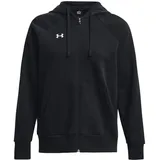 Under Armour Rival Fleece Kapuzenjacke Schwarz XXL