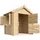 TIMBELA Spielhaus M516 Natur
