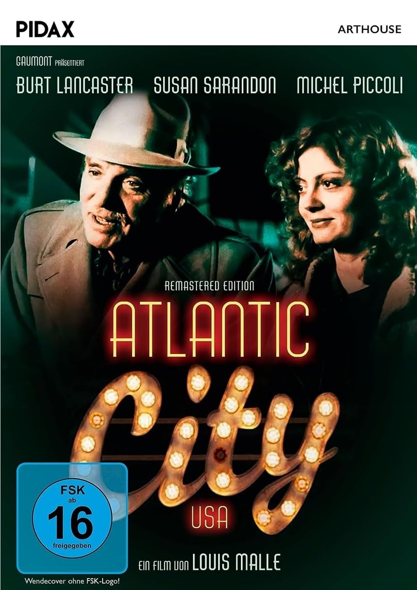Atlantic City, USA - Remastered Edition / Starbesetztes Meisterwerk von Regisseur Louis Malle (Pidax Arthouse)