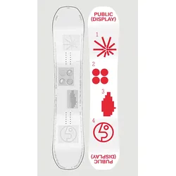 Public Display 2025 Snowboard uni Gr. 156