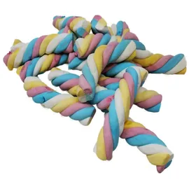 marshmellow Rainbow Speckseile getrehte Schaumzucker Kabel 125g