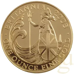 1 Unze Goldmünze Britannia