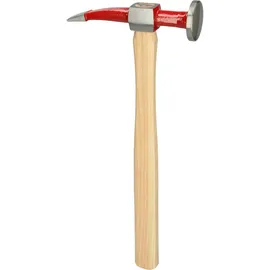 KS Tools Karosserie-Flachspitzhammer gewölbter Kopf 460 g