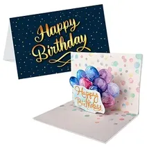 LUMA Geburtstagskarte Happy Birthday bunt, 1 St.