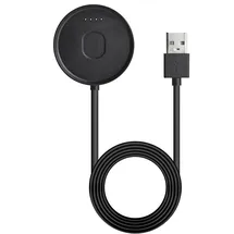 Akyga AK-SW-57 USB Ladekabel Kompatibel mit Ticwatch S2 / E2 1m schwarz Ladegerät