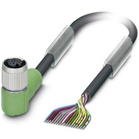 Phoenix Contact 1430828 Sensor-/Aktor-Steckverbinder, konfektioniert M12 Buchse, gewinkelt 3.00