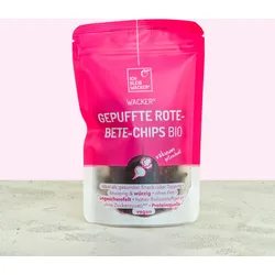 Wacker Gepuffte Rote-Bete-Chips Bio, 50g