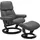 Stressless Relaxsessel Ruby Leder 79 x 98 x 76 cm Grau mit Classic Base