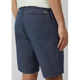 s.Oliver Phoenix: Strukturierte Chino-Shorts mit Elastikbund - blau - 30