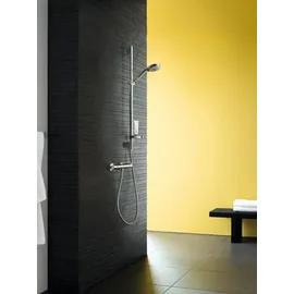 Hansgrohe Ecostat Duscharmatur Aufputz mit Thermostat für 1 Verbraucher schwarz matt 13116670