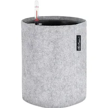 LECHUZA Trendcover Ø 23 x 26,5 cm filz light grey