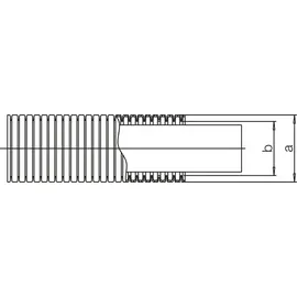 Rehau Universalrohr 20 x 2,8 mm 50 m silber RAL 9006/schwarz