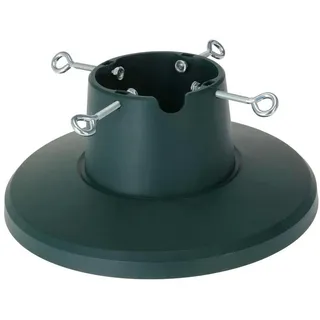 Home Styling Christbaumständer dunkelgrün Kunststoff Ø 38,5 cm