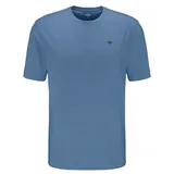 FYNCH-HATTON T-Shirt mit Logo-Print, Jeansblau, XXL