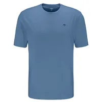 FYNCH-HATTON T-Shirt mit Logo-Print, Jeansblau, XXL