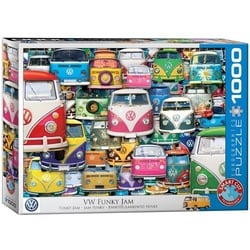 Eurographics 6000-5423 - VW Bus - Funky Jam , Puzzle, 1.000 Teile