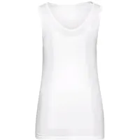 Odlo V Neck Performance X-light Ärmelloses Baselayer - White
